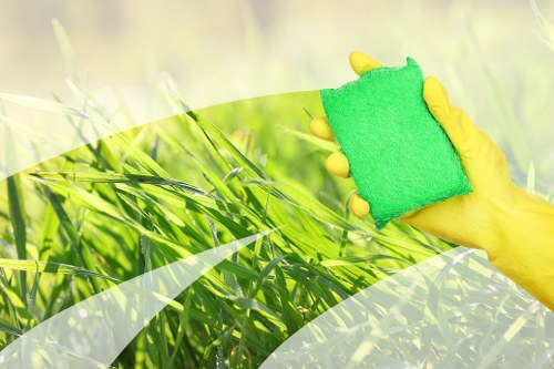 Bedroom mattress cleaning with vacuum and fresh linens