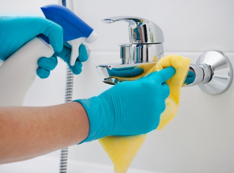 Stain removal on fabric and upholstery surfaces